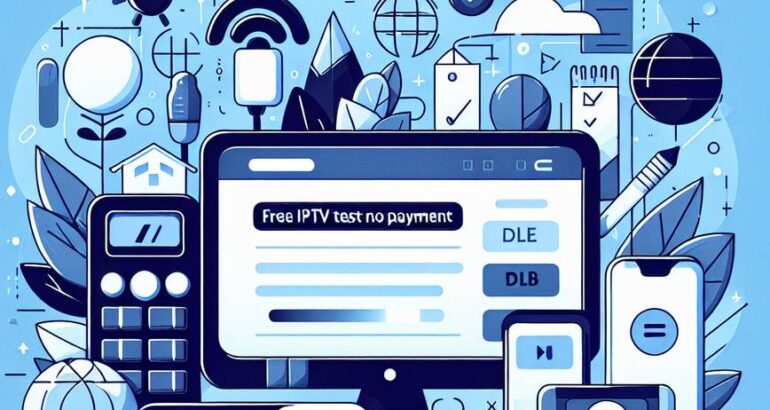 Guide complet sur le Free IPTV Test No Payment : découvrez les options gratuites
