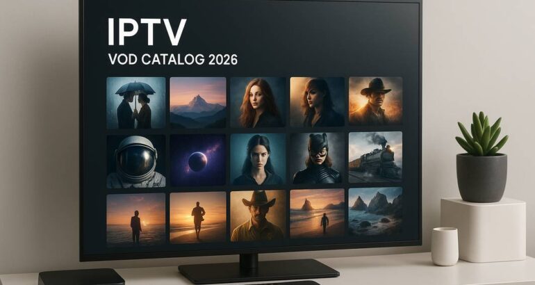Catalogue VOD mis à jour IPTV 2026 : Le Futur de la Télévision