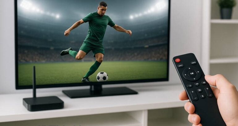 Abonnement IPTV Football en Direct : Comment Ne Rien Manquer de Vos Matchs Préférés